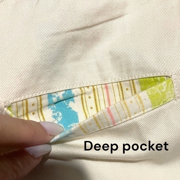 GOLF Skirt side pleated skort with argyle Light Khaki Size Small Shorts Skort - Picture 6 of 16